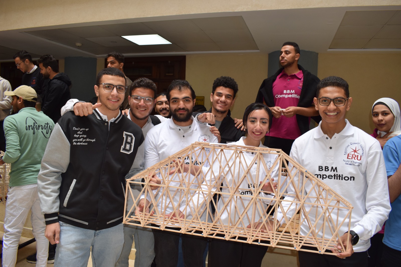 Best Bridge Model (BBM) competition at the Egyptian Russian University ...