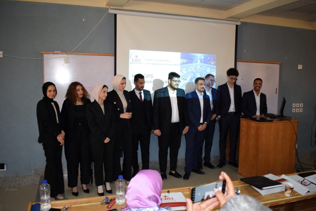 ERU Communication Engineering Students Displaying their Project for ...