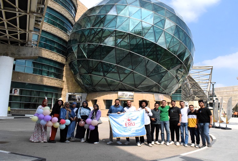 Part of the visit of the students of the Scientific Association of Dental Students (EADS-ERU) to the Children’s Cancer Hospital 57357