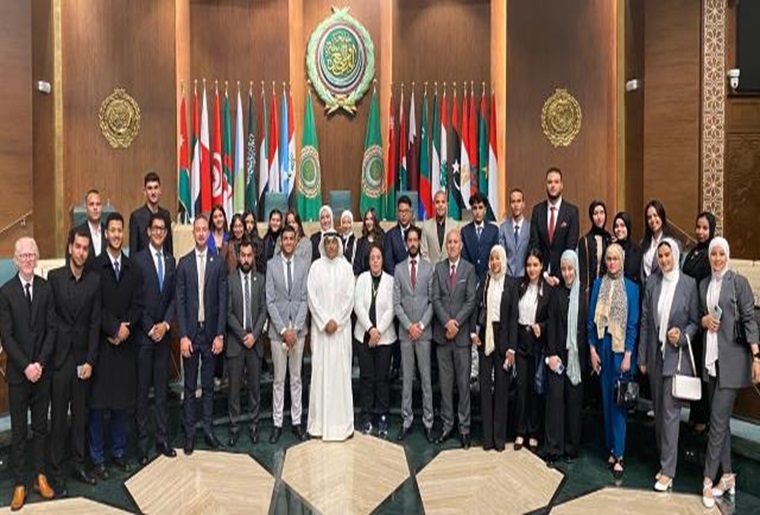 Under the supervision of the Faculty of Management, Economics, and Business Technology… Details of the Visit of the Egyptian Russian University Students’ Delegation to the Arab League…