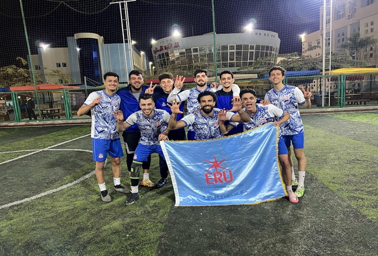 Egyptian Russian University Futsal Team Defeats European Universities Team