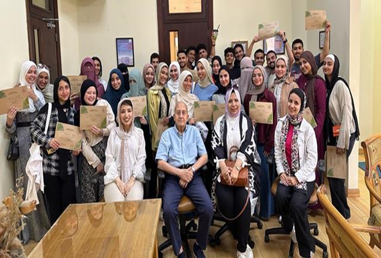 In cooperation with Faculty of Oral and Dental Medicine, Faculty of Pharmacy at Egyptian Russian University organizes an exhibition: “Green Mouth… Healthy Life” … photos