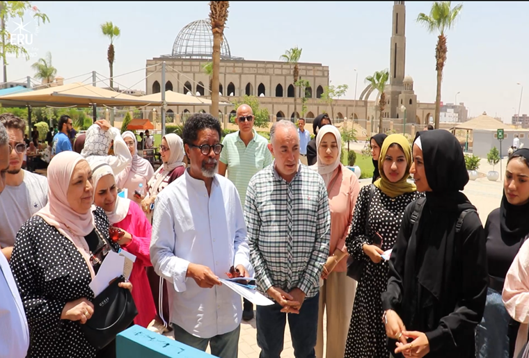 One of the most beautiful days for ERU Fine Arts students “Creative Interaction Forum” – June 2025