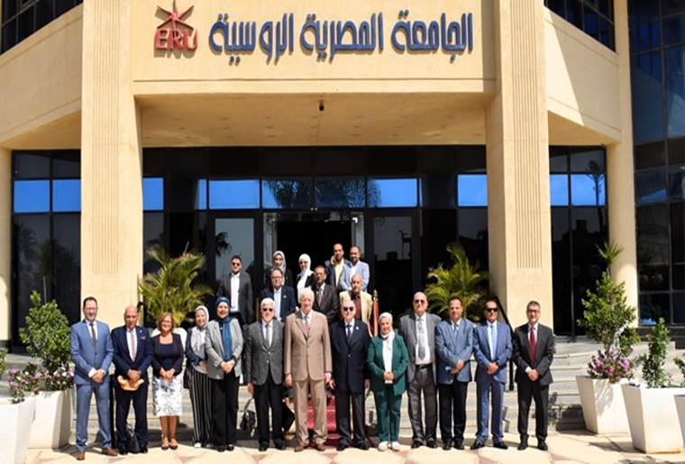 Details of Interdisciplinary Studies Sector Committee Meeting at Egyptian Russian University Headquarters… photos