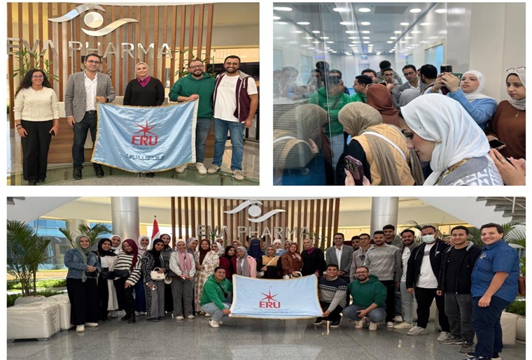 Pharmacy Students on an Educational Visit to EVA Pharma’s Pharmaceutical Manufacturing Complex in 6th of October City