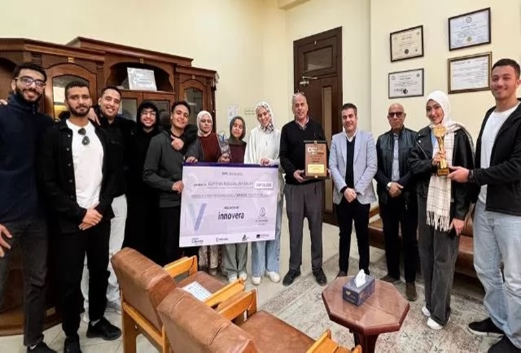 Egyptian Russian University Engineering Students Win Excellence Award of Engineers’ Syndicate … photos