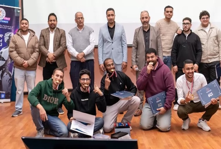 In its Fourth Edition, with Participation of 15 Universities and Institutes, Egyptian Russian University Announces Winners of Robotics Competition… photos