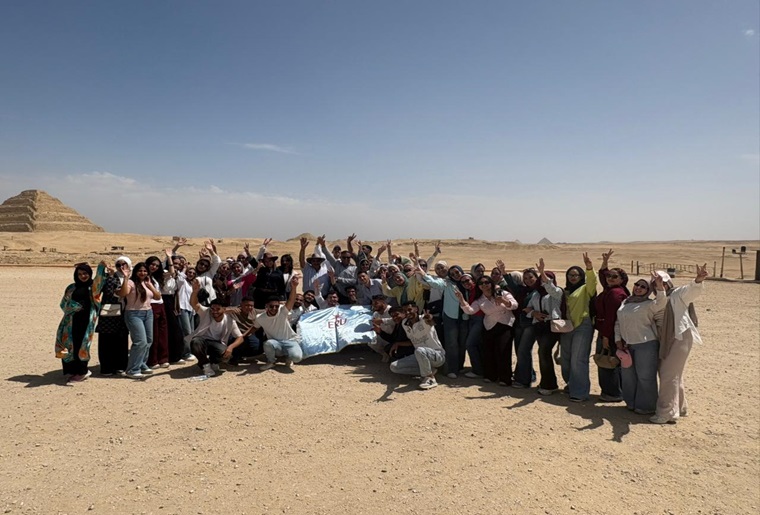 Saqqara Through the Eyes of the Faculty of Al-Alsun at the Egyptian Russian University⁠ A Journey Between the Fragrance of History and Future Career Horizons