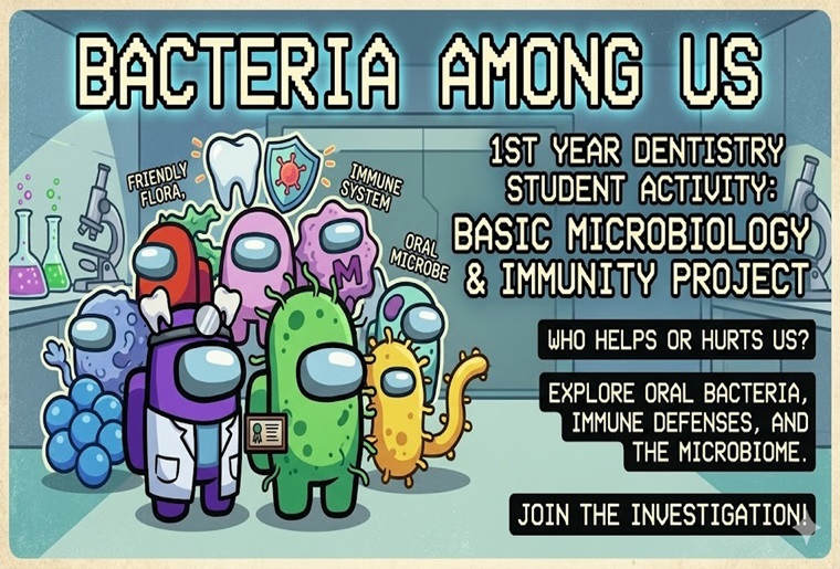 Join us for an interactive 3D Student Project Exhibition showcasing creative projects in Microbiology & Immunology.