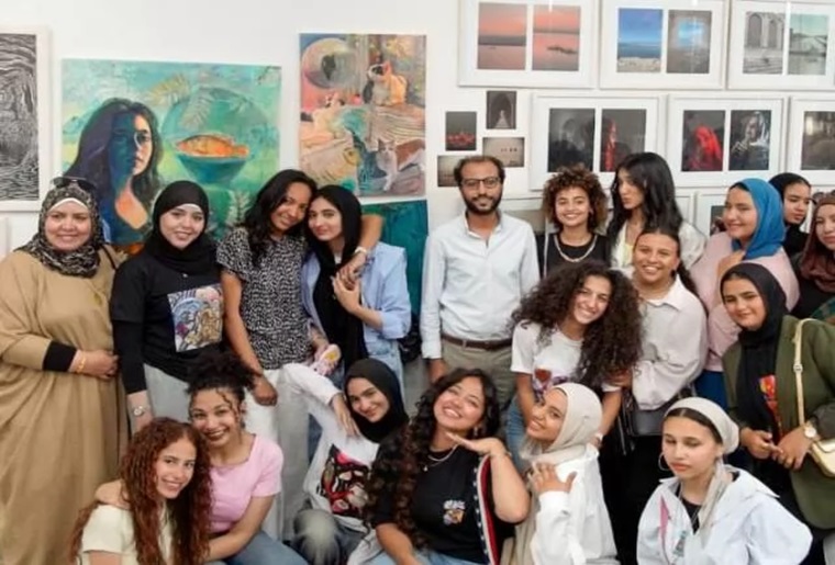 Organized by the Faculty of Fine Arts and attended by prominent artists, the Egyptian-Russian University is hosting the “Harvest 4” exhibition, featuring 200 artworks. [Photos]