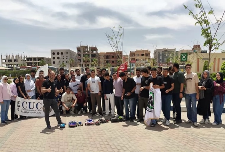 Organized by Huawei Academy team … Egyptian Russian University announces the winners of Robotic Car Rally … photos