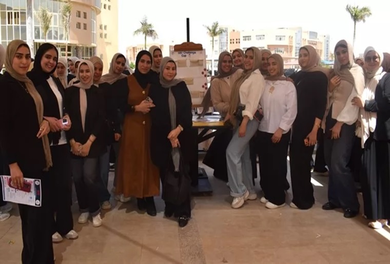 Raising awareness about viruses and parasites … “Mind Under Infection”: Campaign at Egyptian Russian University’s Faculty of Pharmacy … photos