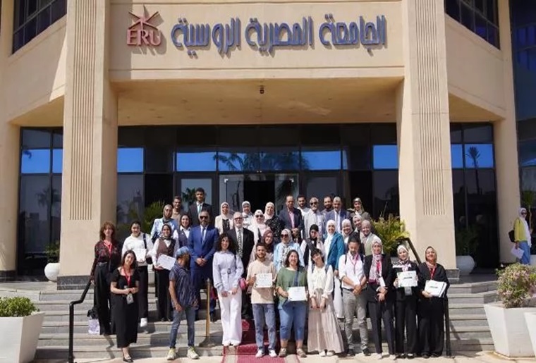 Featuring 7 projects from 4 faculties and the participation of 24 students… The Egyptian Russian University Announces Winners of the Waste Management Competition (Photos)
