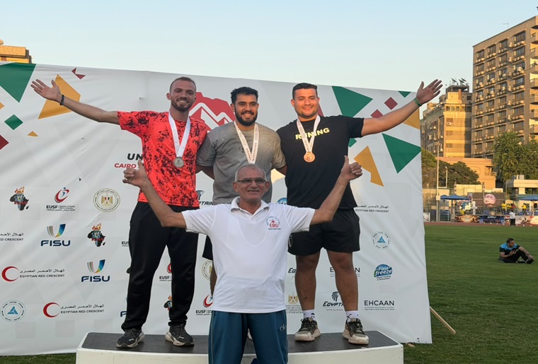 A New Achievement Added to the Success Record of Egyptian Russian University Students at the African University Games 2026